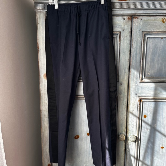 ‘Parkino’ Dark Blue Side Stripe Trousers 44 - Picture 4 of 13